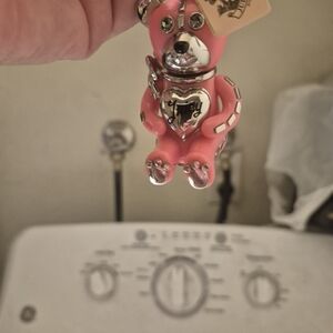 Juicy Couture Pink Bear Bag Charm